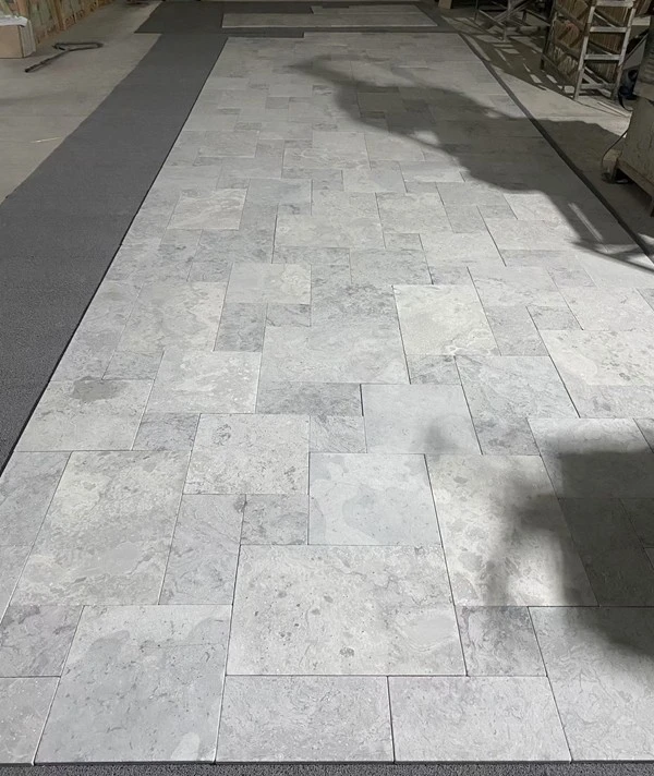 Light Blue Limestone Flooring tiles