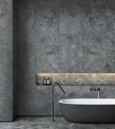 Argos svartur marmari