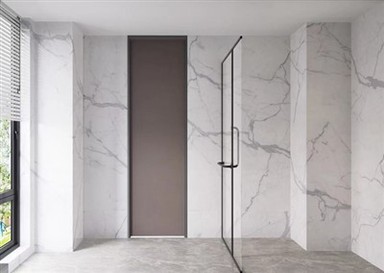 Calacatta marmara baðherbergisflísar