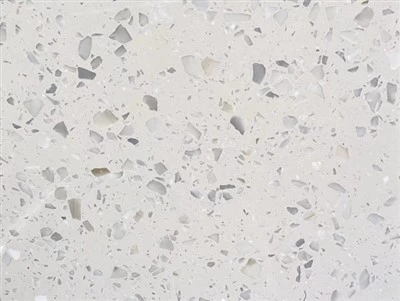 Hvít Terrazzo hella