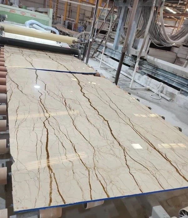 Sofitel Gold Marble slabs