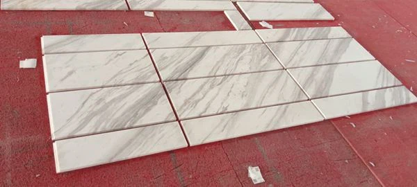 White Volakas Marble floor